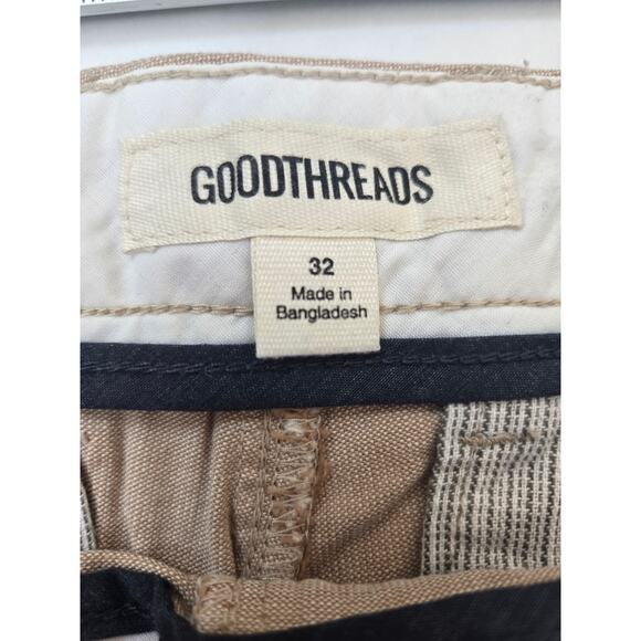 Goodthreads Mens 32 Shorts Khaki Pockets 9” Inseam Straight New - Picture 5 of 6